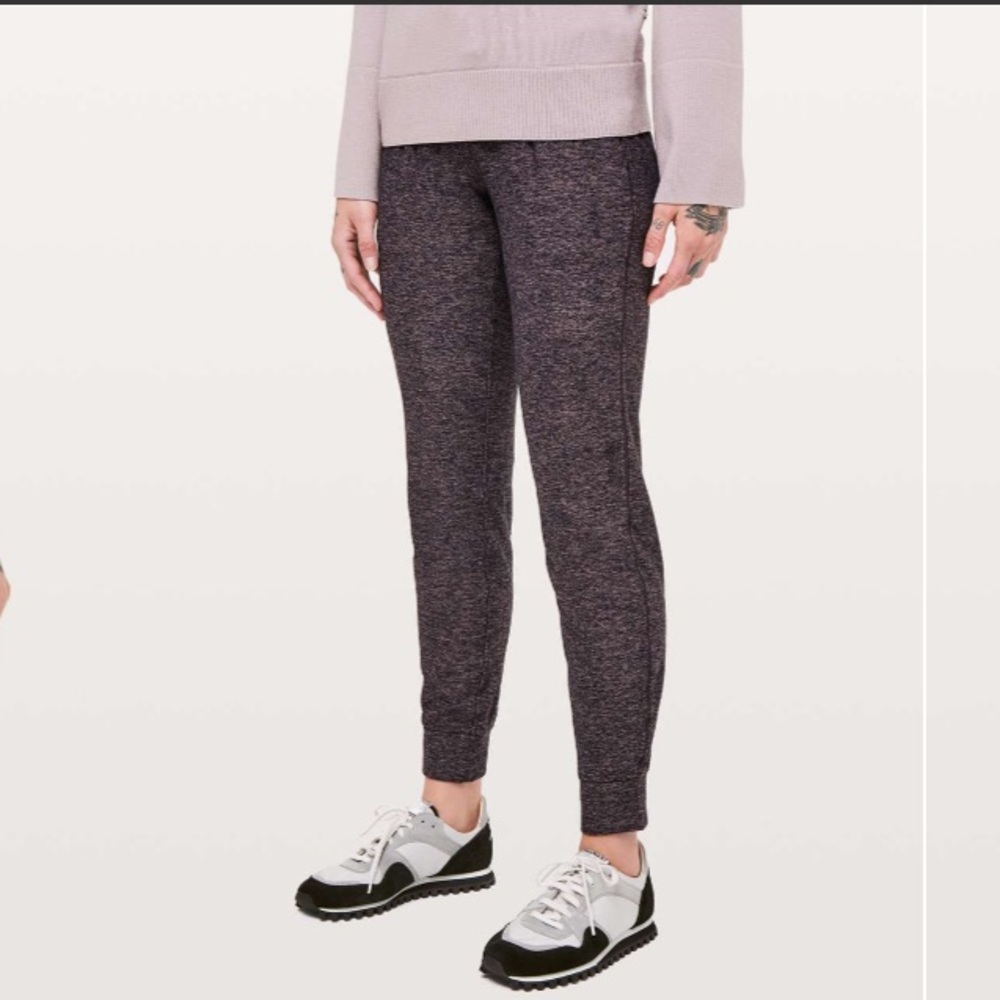 Lululemon Ready To Rulu Pant *Updated 29" in Heathered Spanish Rose / Black ~ 2 - Picture 2 of 10